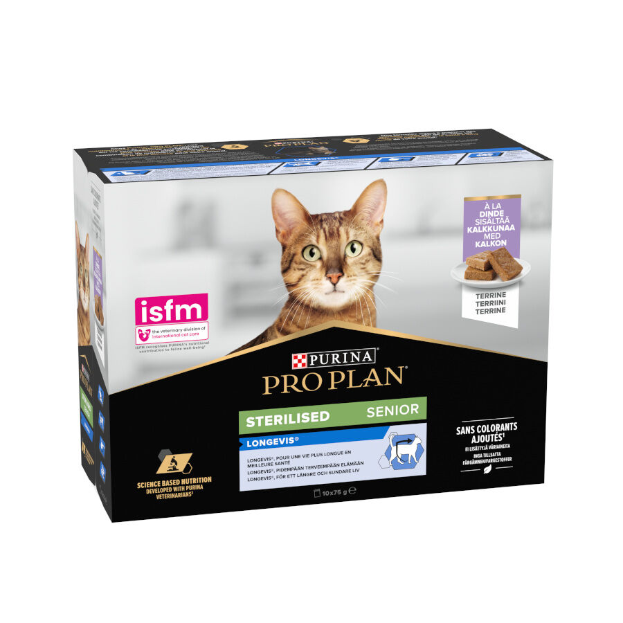 Pro Plan Sterilised Senior Multipack Peru em saquetas para gatos, , large image number null